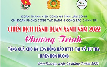 CHƯƠNG TRÌNH TẶNG QUÀ CHO ĐỒNG BÀO DTTS TẠI ĐƠN DƯƠNG – LÂM ĐỒNG